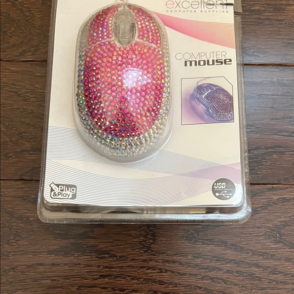 Excellent Pink Computer Mouse - Picture 1 of 4